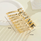 Women's hair accessories with shiny, curved elements Fashion Glam