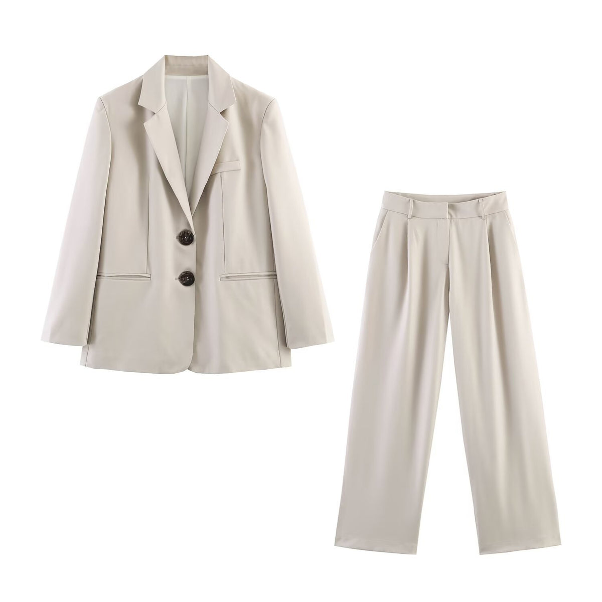 Women’s culotte trousers with a high waist and wide leg Fashion Glam