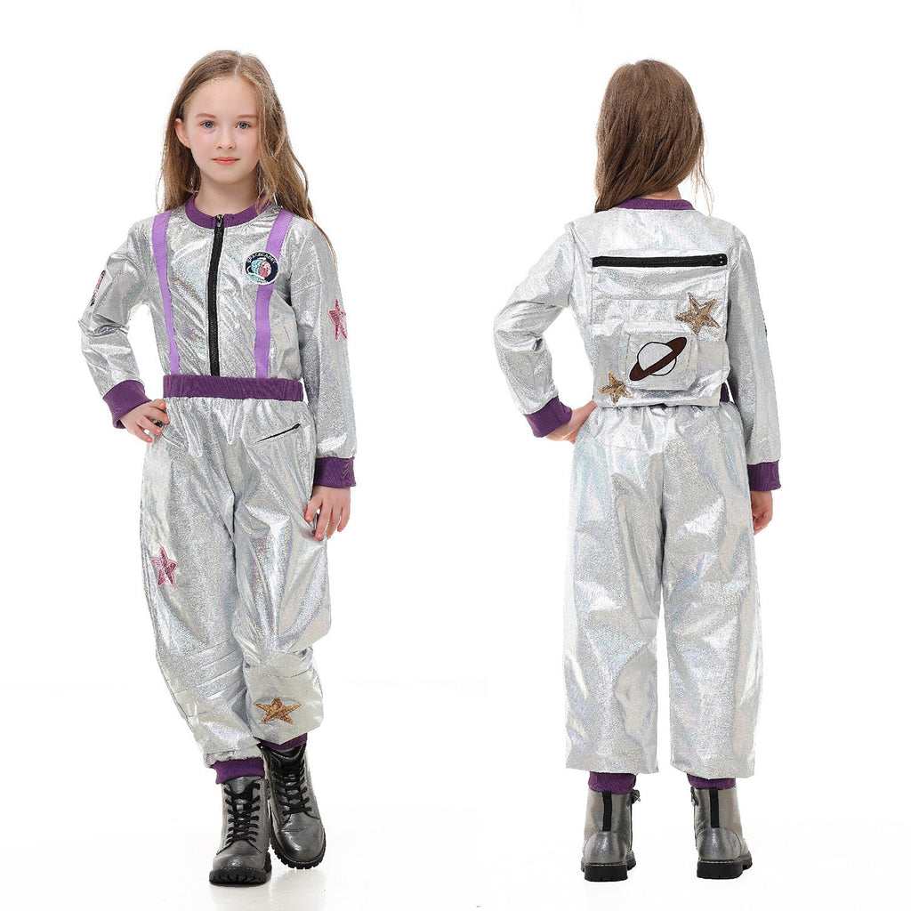 Boys' spacesuit with shimmering details Fashion Glam