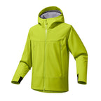 Women Breathable Softshell Hoodie with Water-Repellent Membrane and Two-Way Zipper Fashion Glam