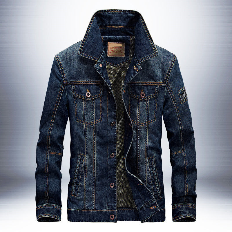 Men's Denim Jacket Fashion Glam