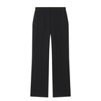 Women's wide suit trousers with high waist, crease and elastic back waistband Fashion Glam