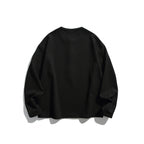 Unisex waffle texture Henley shirt with button placket and oversized fit Fashion Glam