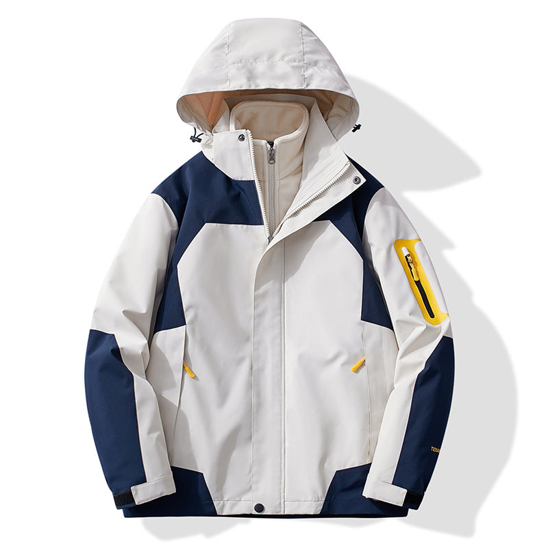 Ladies Multifunctional Trekking Softshell Jacket with removable fleece lining and hood Fashion Glam