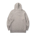 Unisex Oversize Knit Hoodie with Raglan Sleeves and Ribbed Cuffs Fashion Glam