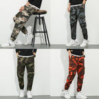 Men's Urban Camouflage Jogger with Utility Pockets and Elastic Ankle Hem Fashion Glam
