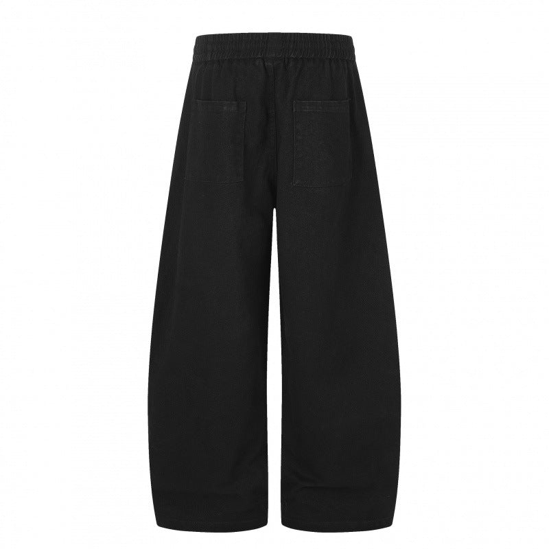 Unisex Wide Cut Lounge Pants with Drawstring and Extra Wide Leg Fashion Glam