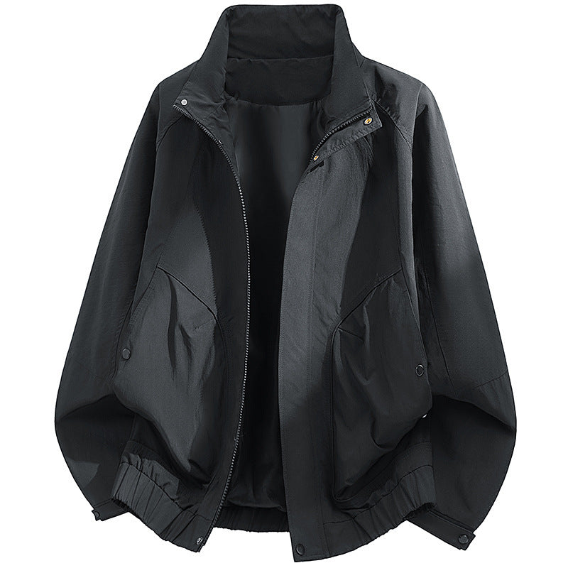 Men's technical hooded softshell jacket with adjustable hood and utility pockets Fashion Glam