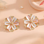 Ladies Hair Clips with Artistic Flower Design Fashion Glam