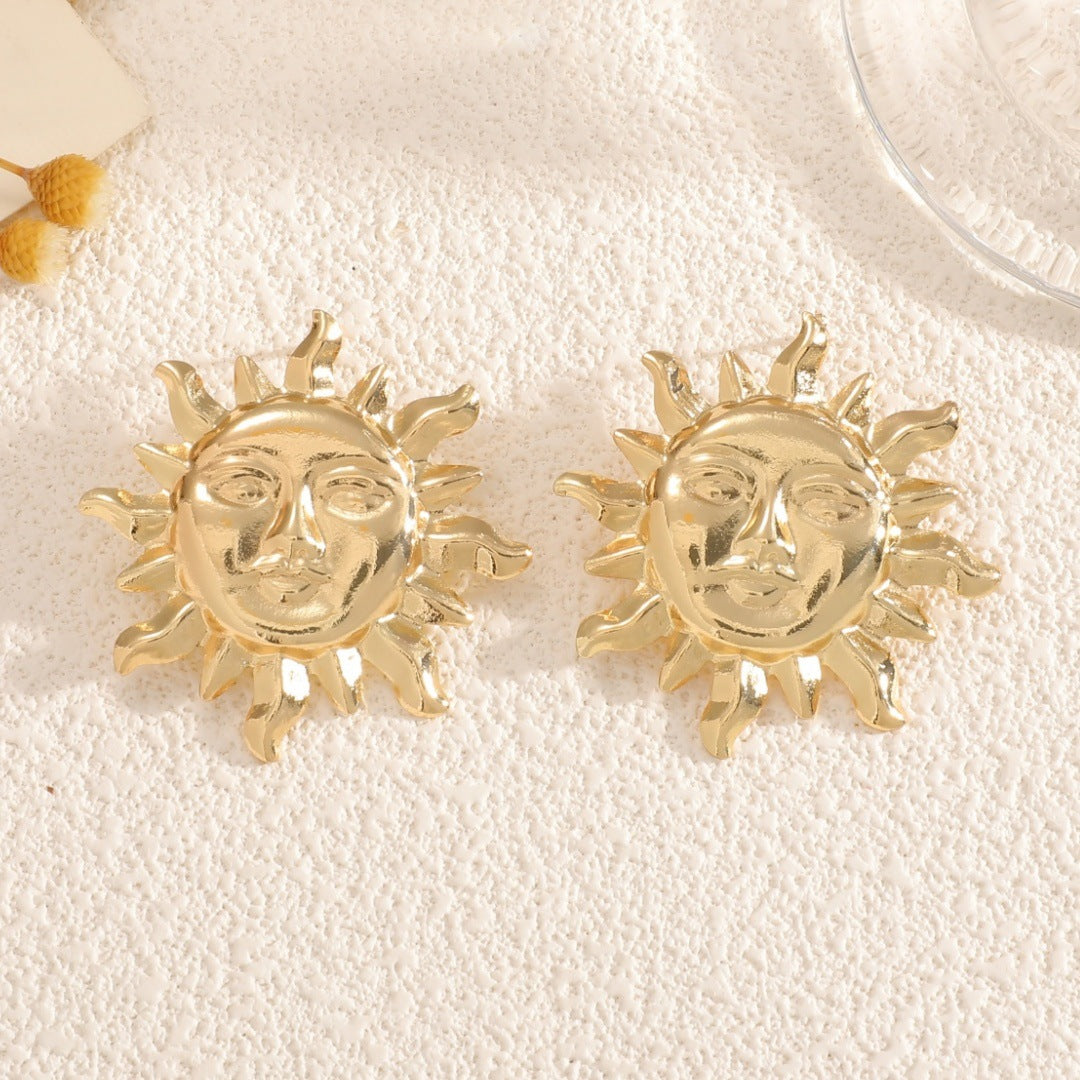 Women's bracelet with elaborate sun design Fashion Glam