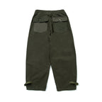 Men's Loose Fit Utility Cargo Pants with Drawstring Waist and Adjustable Leg Straps Fashion Glam