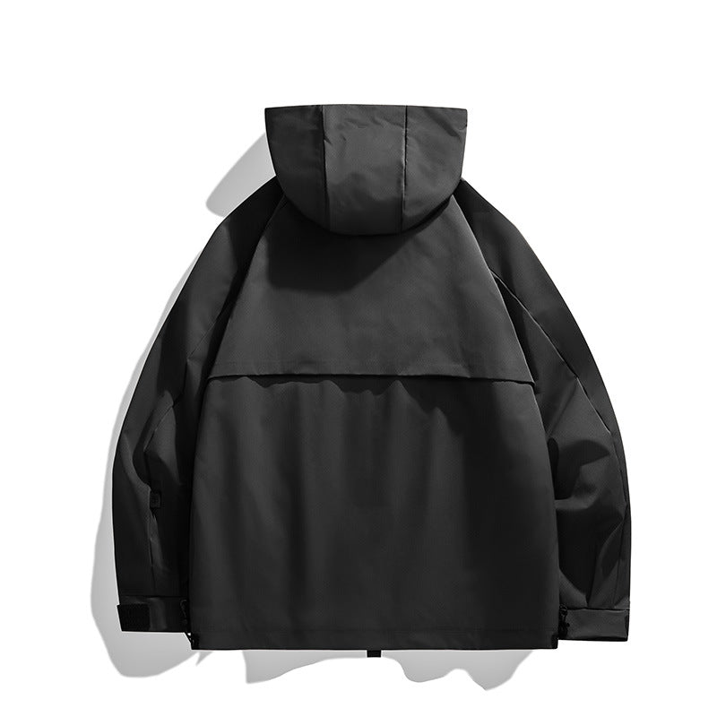 Men's Technical Utility Hoodie with Multifunctional Pockets Fashion Glam