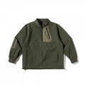 Unisex Lightweight Oversized Anorak with Half Zipper, Utility Pockets and Drawstring Hem Fashion Glam