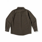Unisex Boxy Checkered Overshirt made of Cotton Blend with Chest Pocket Fashion Glam