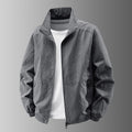 Men's Ultra-Lightweight Urban Windbreaker with Stand-Up Collar, Two-Way Zipper and Elastic Cuffs Fashion Glam
