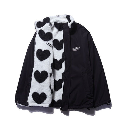 SOERA - REVERSIBLE HEART JACKET [EXCLUSIVE COLLECTION]