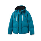 Unisex Kastige padded hoodie jacket with thermal insulation, water-repellent zippers, and drawstring Fashion Glam