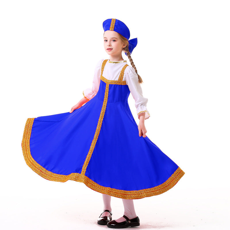 Girl Traditional Party Dress Fashion Glam