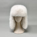 Ladies Luxurious Faux Fur Ushanka with Ear Flaps and Warming Lining Fashion Glam