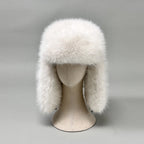 Ladies Luxurious Faux Fur Ushanka with Ear Flaps and Warming Lining Fashion Glam