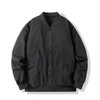 Men's lightweight padded bomber jacket with windproof surface and ribbed hem Fashion Glam
