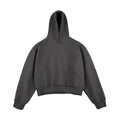 Unisex Kastiger cropped hoodie with kangaroo pocket and ribbed hem Fashion Glam