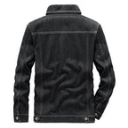 Men's Robust Denim Worker Jacket with Mesh Lining Fashion Glam