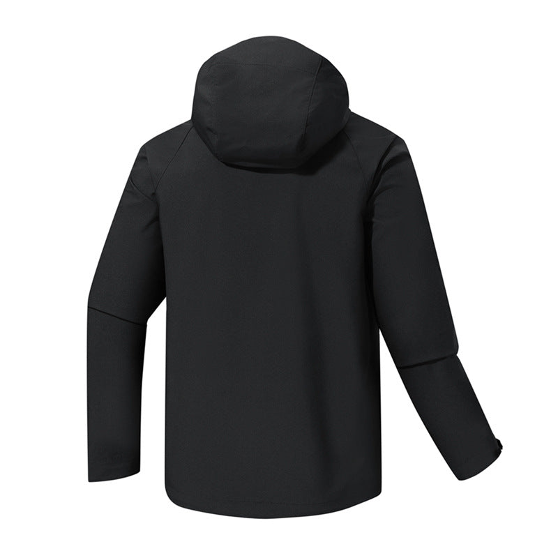 Men's Urban Softshell Trekking Parka with seam-sealed weather protection membrane and anatomical hood Fashion Glam