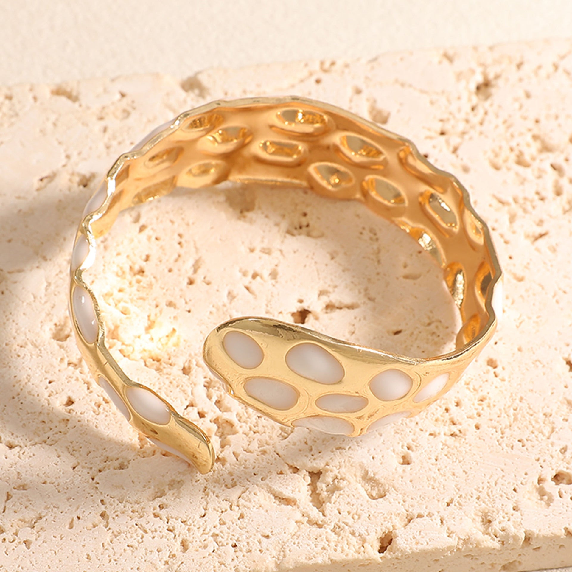 Ladies Open Bangle in Elegant Snake Design Fashion Glam