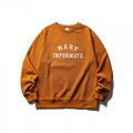 Unisex Oversize Sweatshirt in Collegiate Look with Round Neck and Raglan Sleeves Fashion Glam