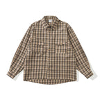 Unisex Boxy Overshirt made of cotton-linen blend with patch chest pockets Fashion Glam