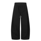 Unisex Wide Cut Lounge Pants with Drawstring and Extra Wide Leg Fashion Glam