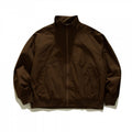 Men's Lightweight Boxy Training Jacket with Stand-Up Collar, Raglan Sleeves and Ribbed Hem Fashion Glam