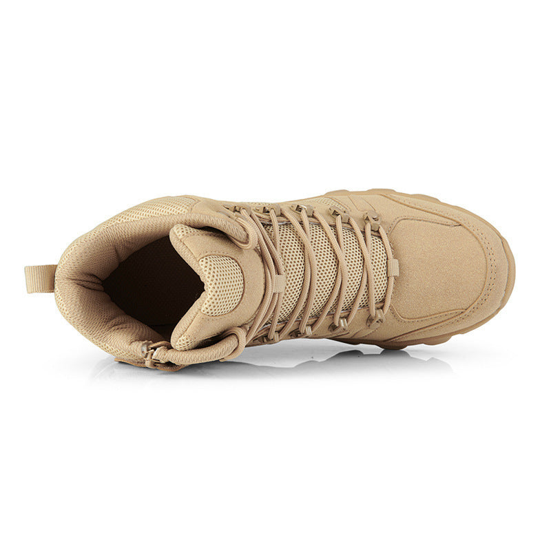 Women waterproof trekking boots with breathable upper material and non-slip sole Fashion Glam