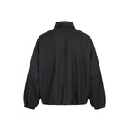 Unisex Boxy transitional blouse with shirt collar, two-way metal zipper and elastic cuffs Fashion Glam