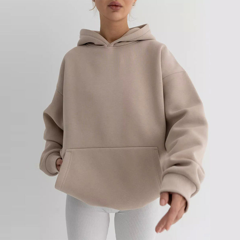 Women Oversize Hoodie made of high-quality cotton blend Fashion Glam