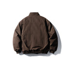Unisex short boxy isolation jacket with diagonal flap pocket detail and elastic hem Fashion Glam