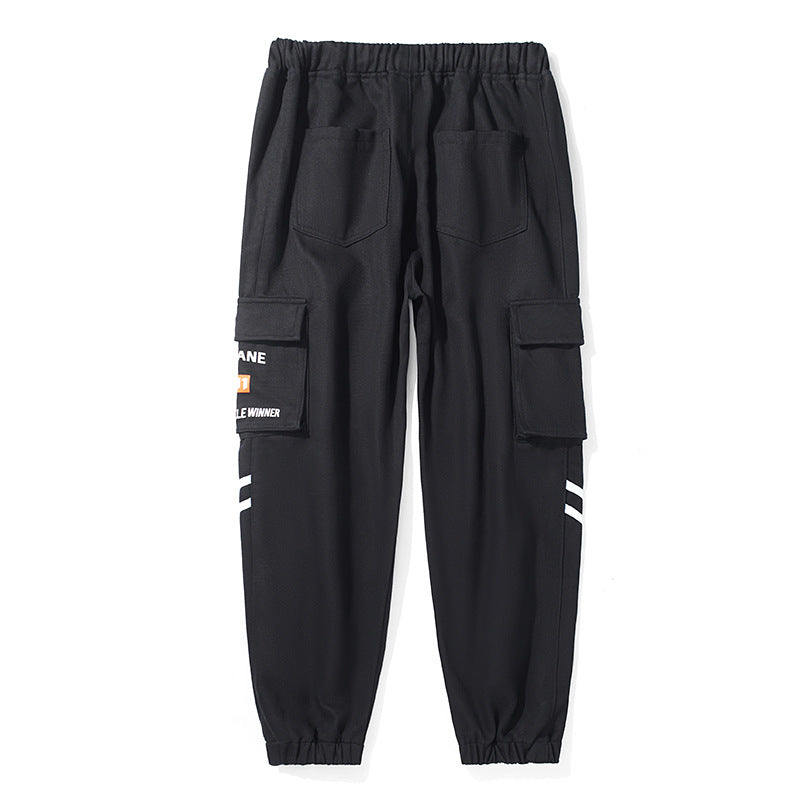 Men's Urban Camouflage Jogger with Utility Pockets and Elastic Ankle Hem Fashion Glam