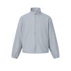 Unisex Lightweight technical short jacket with stand-up collar, concealed zipper and elastic cuffs Fashion Glam