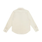 Men's Lightweight Long Sleeve Shirt with Open Lapel Collar and Boxy Cut Fashion Glam