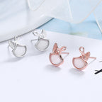Women's earrings in elegant whale fin design Fashion Glam