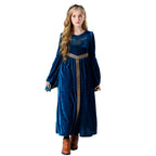 Girls Fairy-tale Velvet Dress with Elegant Details Fashion Glam