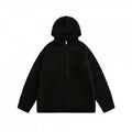 Unisex Oversize Hoodie made of fine knit with half zipper Fashion Glam