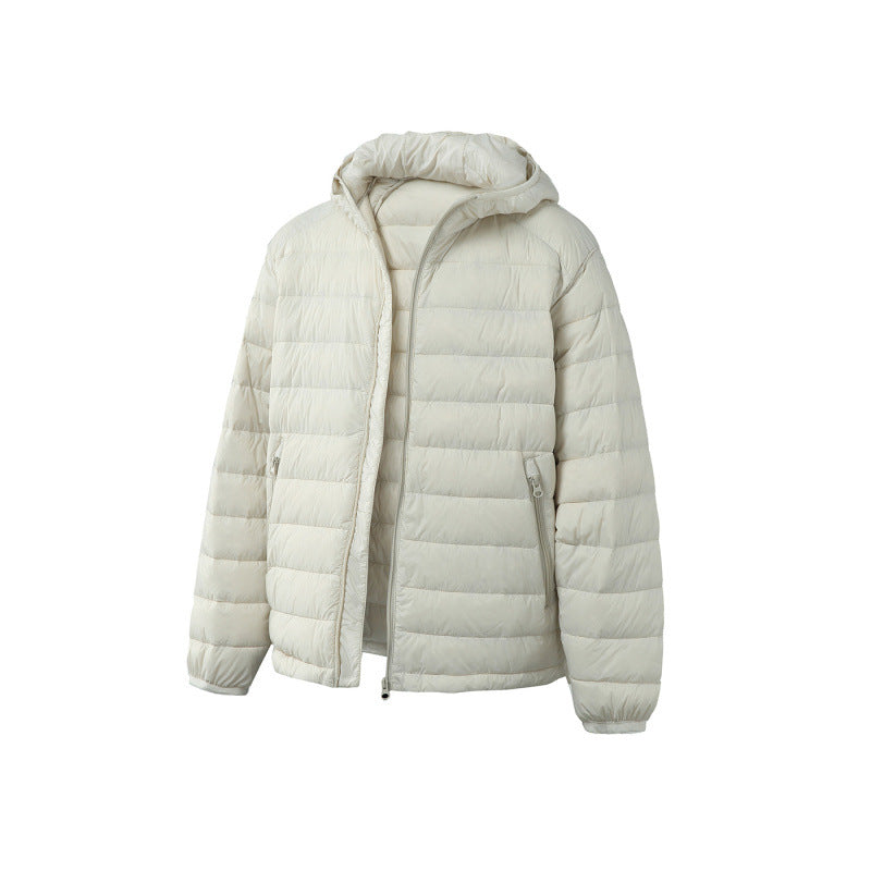 Unisex Ultralight Quilted Hooded Jacket with Thermal Insulation and Zipper Pockets Fashion Glam