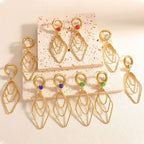 Women's earrings with elegant, shimmering design Fashion Glam
