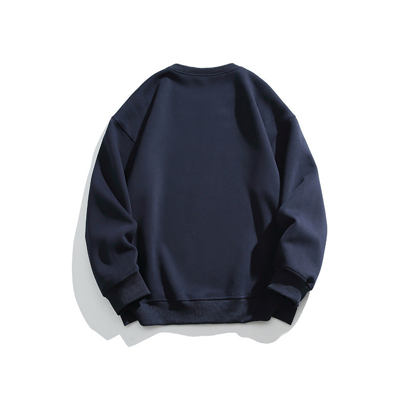 Unisex Oversized Sweatshirt with Round Neck and Distinctive College Print Fashion Glam