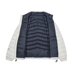 Unisex Short Boxy Insulation Jacket with Light Thermal Padding, High Stand-Up Collar and Drawstring Hem Fashion Glam