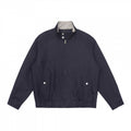 Men's lightly padded bomber-style blouson jacket with stand-up collar, checked lining and elastic hem Fashion Glam