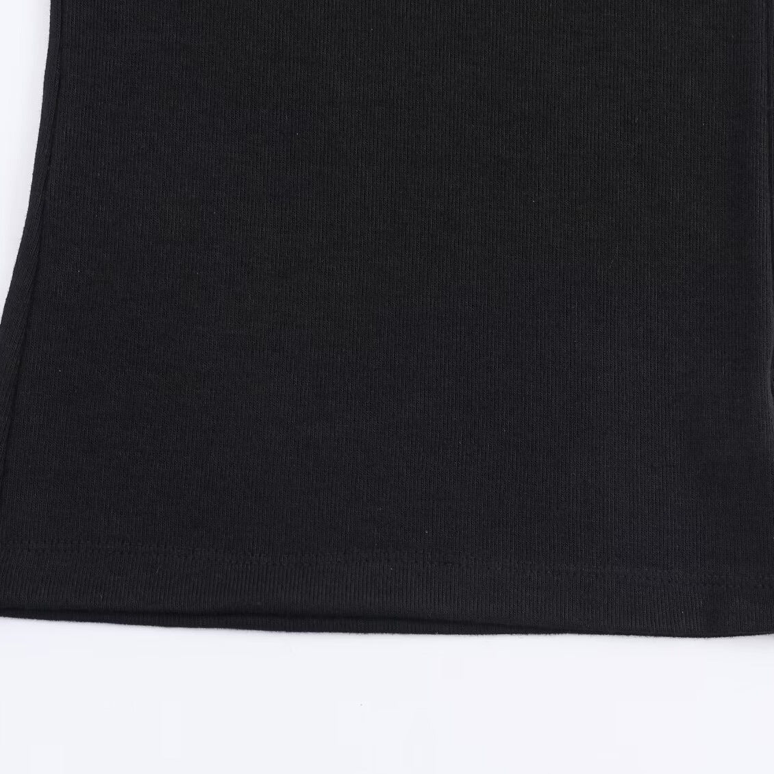 Women's Fitted Fine Knit Tunic with Wide Boat Neck and 3/4 Sleeves Fashion Glam