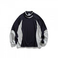 Unisex Wide cut windproof functional sweatshirt with contrast panels Fashion Glam